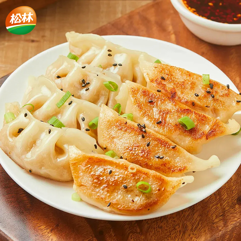 松林手工锅贴40g*10只/盒