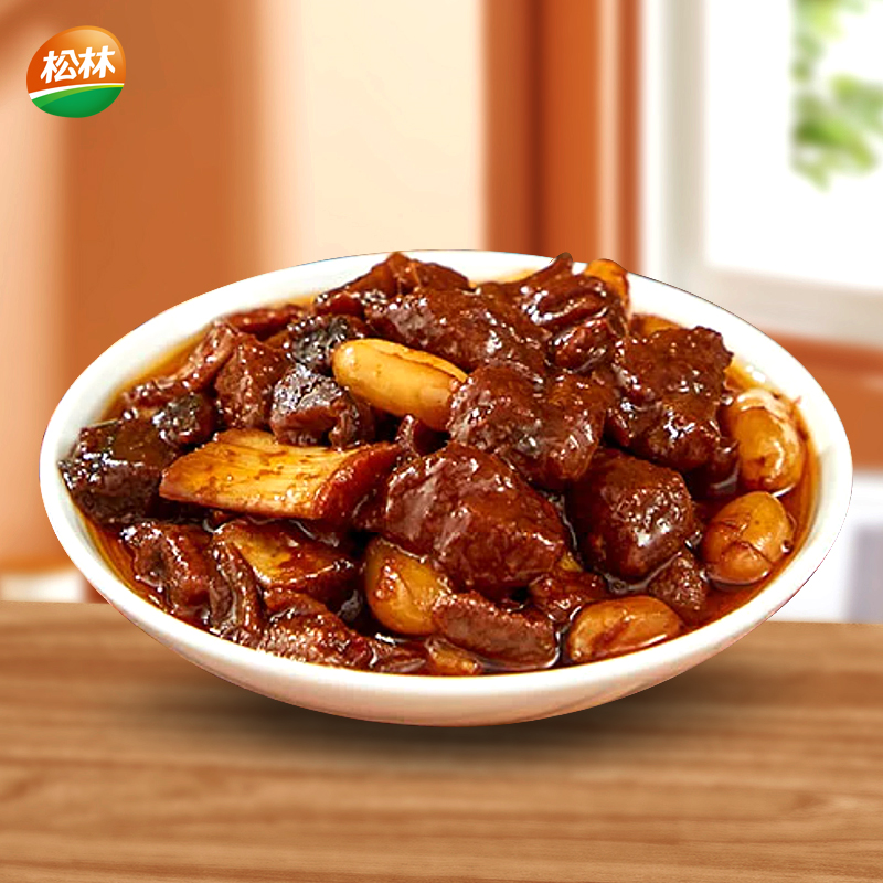 浓香四溢春笋松林酱爆肉