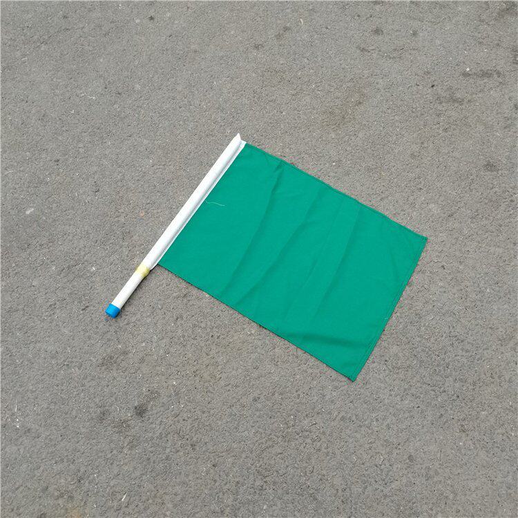 铁路信号旗 红黄绿三色指示旗 轨道防护标志旗 安全防护旗