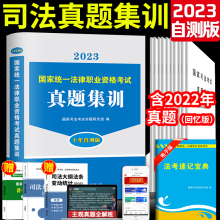 新版2023年国家司法考试用书 历年试题汇编及答案2009-2017年国家司法考试历年试题汇编及答案十年真题演练自测版司法考试模拟试卷