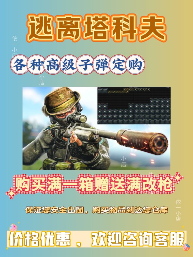 逃离塔科夫子弹代肝陪玩全装