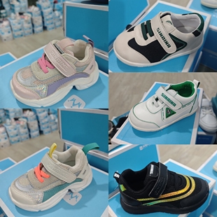 专柜斯乃纳撤柜男女童春款防滑小童休闲鞋软底轻便时尚透气学步鞋