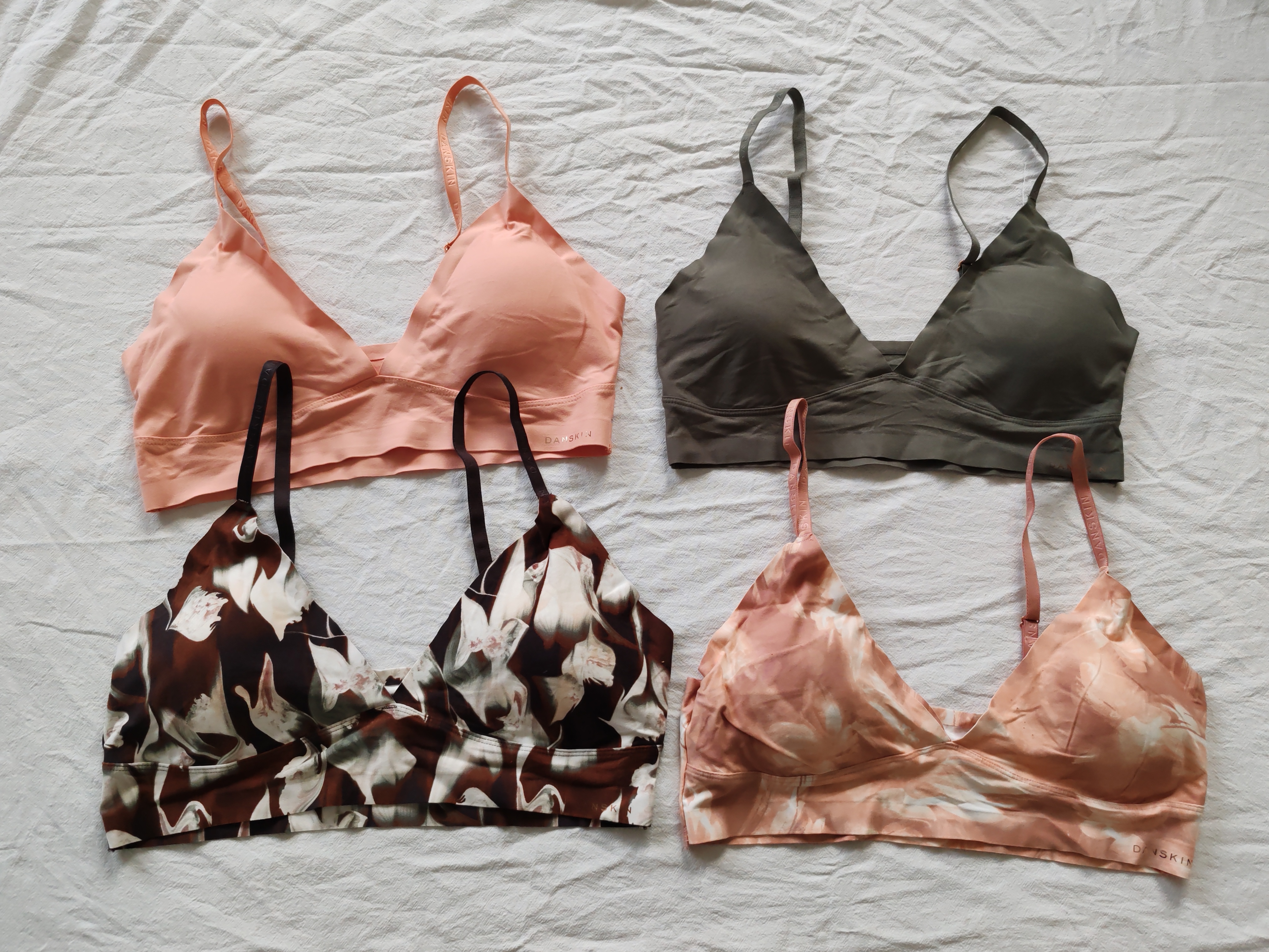 B11-63女无钢圈外单法式深V出口欧美套头文胸内衣bra居家睡眠少女