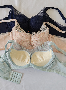 D32-36女式中厚小码小胸AB杯少女学生小胸显大3270AB杯无钢圈A杯