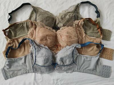 无钢圈薄款大胸显小文胸75DEFBC