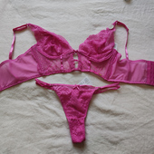 外单丁字裤 bralette文胸内衣套装 17无钢圈薄蕾丝性感欧美法式 C14