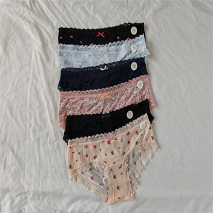 53女式 头底裤 薄款 裤 中低腰弹力 冰丝出口欧美包臀性感三角内裤 D14