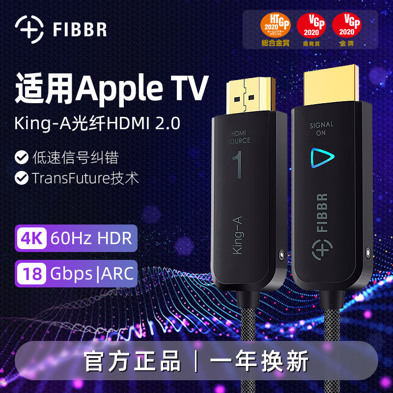 fibbr菲伯尔光纤适用高清线