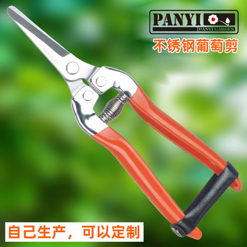 潘易园艺整枝修枝剪工具剪刀葡萄果树摘果树修枝剪花木小剪园林
