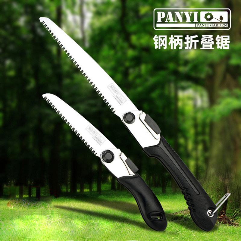 木工折叠锯工具 手动伐木锯 家用园林锯子 SK5材质木工锯 潘易折