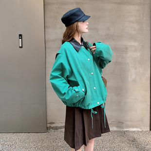 独家小众巴恩风夹克外套D80 P155K238 大货