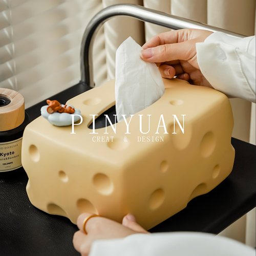 【热销N0.1】猫和老鼠奶酪纸巾盒