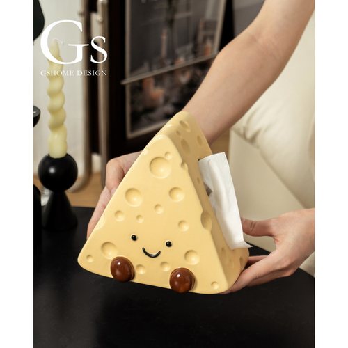 【热销N0.1】奶酪纸巾盒陶瓷可爱