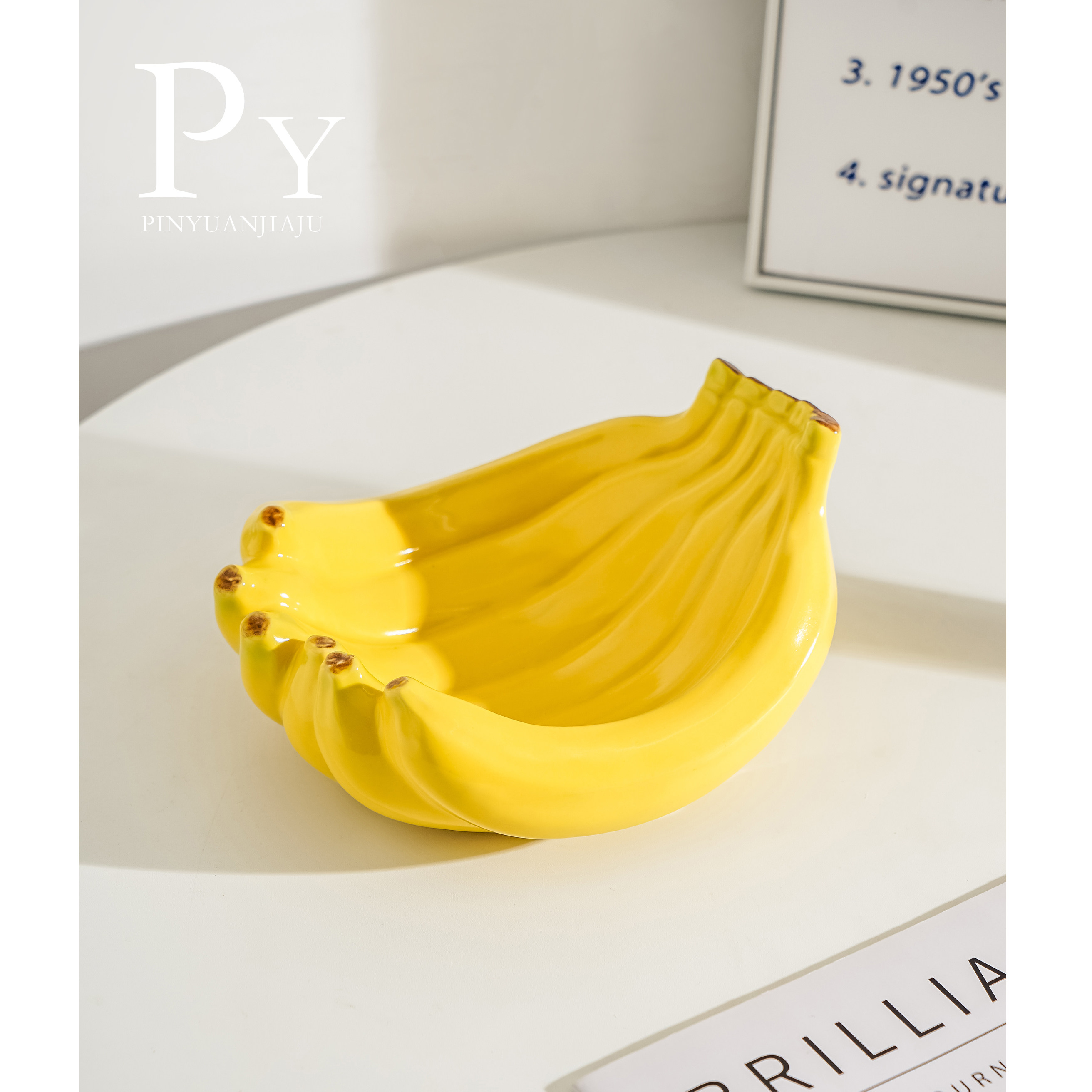 不蕉绿跟蕉绿小号精致水果盘陶瓷小果盘零食盘餐厅酒店收纳创意,家居饰品,果盘/果篓,淘宝优惠券,粉丝福利购,淘宝优惠卷