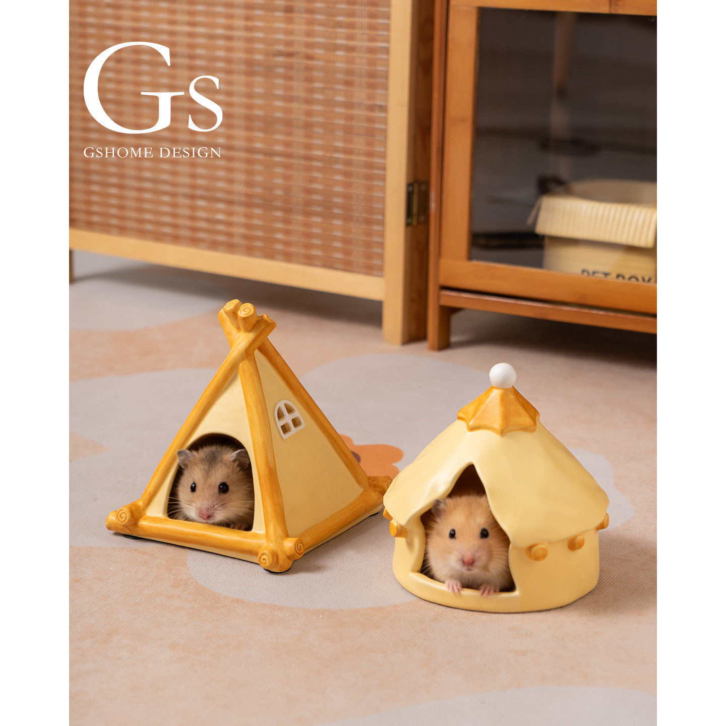 金丝熊专用帐篷躲避屋2026新款睡觉小房子造景可爱创意仓鼠窝陶瓷,宠物/宠物食品及用品,窝,淘宝优惠券,粉丝福利购,淘宝优惠卷