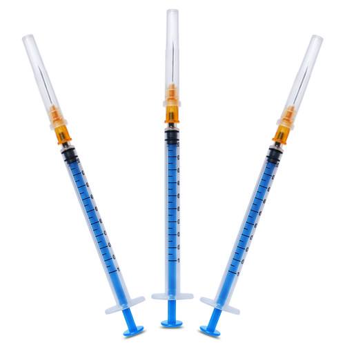 医用无菌注射器5毫升1ml一次性推进注器剂针筒针管人用带针头DF