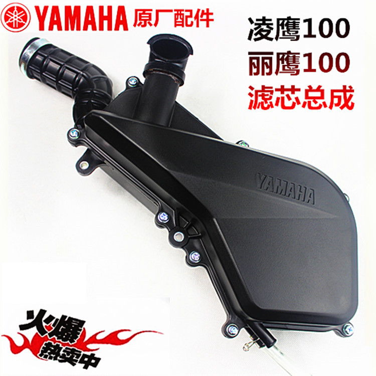 雅马哈丽鹰100 凌鹰100 原装10滤芯总成 空滤器 空滤心 正品