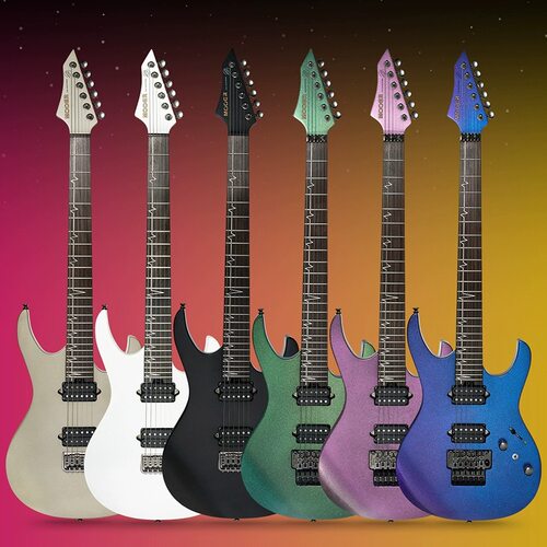 新品MOOER魔耳MMT100/FR系列电吉他24品新手入门双摇成人专业套装