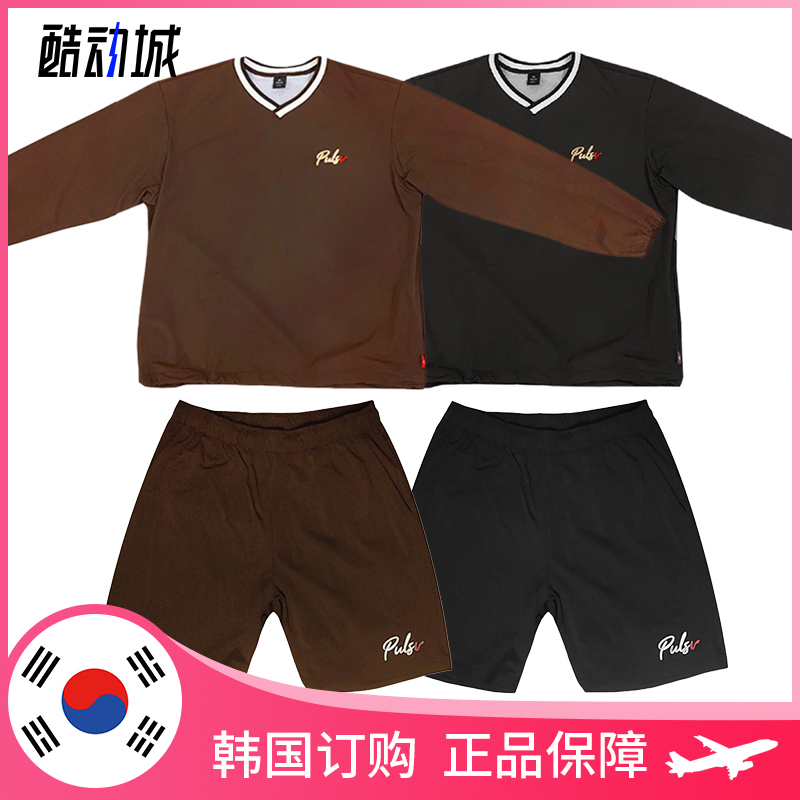 PULSV韩国羽毛球服速干长袖