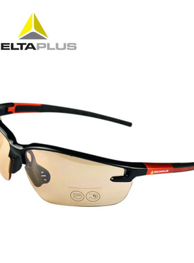 代尔塔101110 防冲击101135防刮擦防护眼镜护目镜防紫外线骑镜片