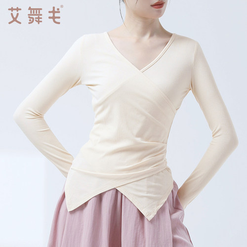 现代舞上衣形体练功服短袖