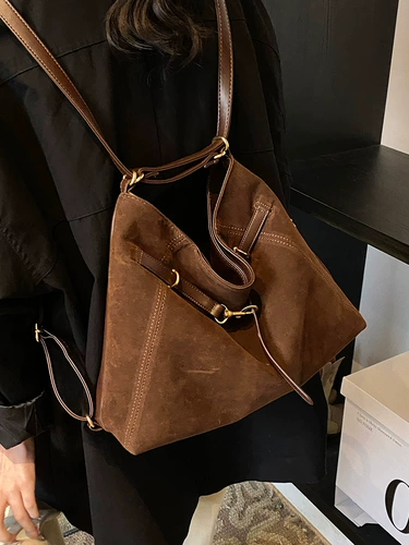 Вместительная и большая сумка через плечо, демисезонная сумка на одно плечо для отдыха, рюкзак