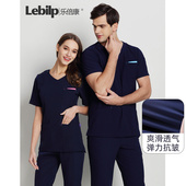 男女医生服口腔美容院工作服 乐倍康手术衣洗手衣弹力护士服长短袖