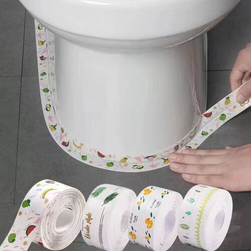 自粘美缝贴防水厨卫 水槽封边防潮密封胶带卫生间马桶缝隙贴条