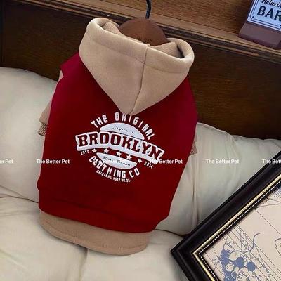 可爱宠物潮牌加绒卫衣