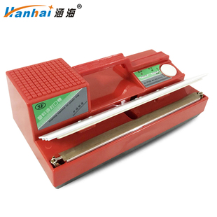 袋热 手动薄膜封口机商用五金零食牛轧糖塑料包装 涵海SF 270型台式