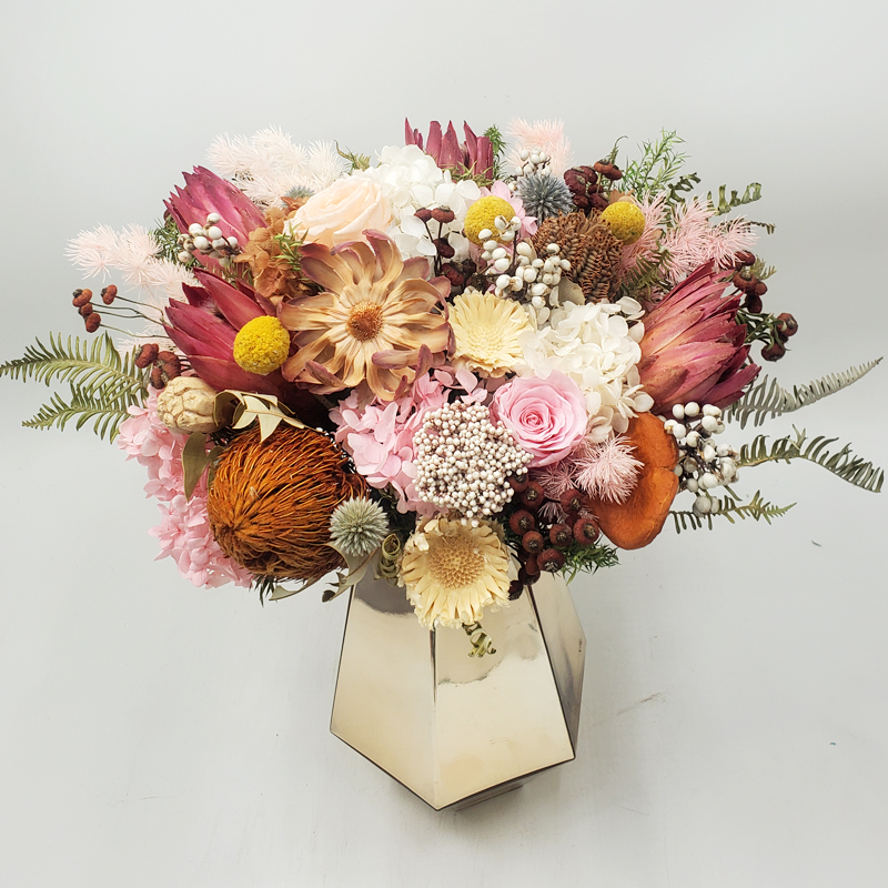 班克木干花永生花花束南非进口