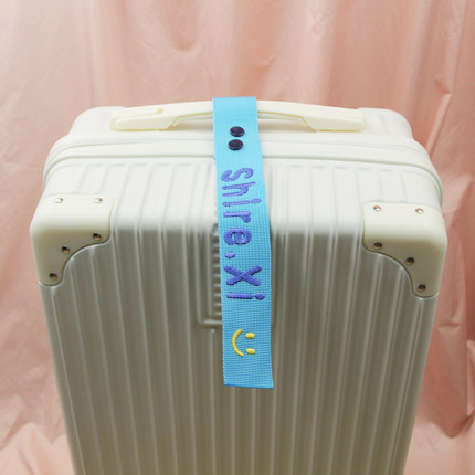 行礼箱防丢定制姓名条 韩国名字条开学准备 大学生姓名牌 my name