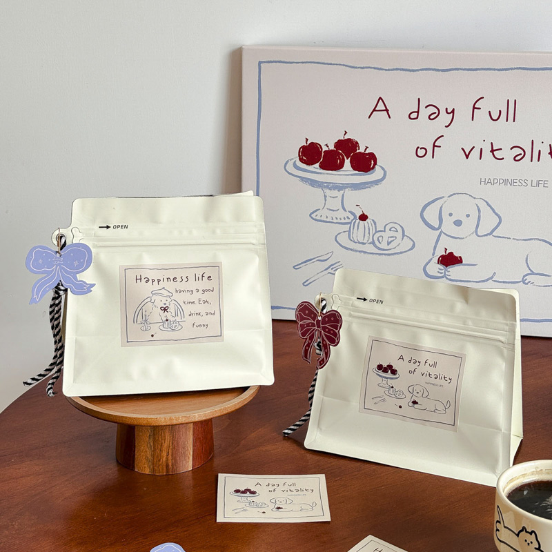 烘焙曲奇饼干包装袋雪花酥蛋黄酥牛扎糖果打包袋八边封铝箔袋新款