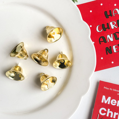 圣诞节创意金色喇叭铃铛