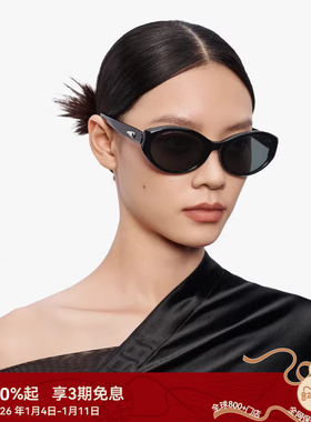 【25新品】木九十高级感太阳镜时尚偏光猫眼墨镜出街MJ12SM1575