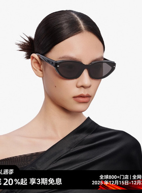 木九十时尚猫眼墨镜女2025新款太阳镜女防紫外线MJ12SM1524