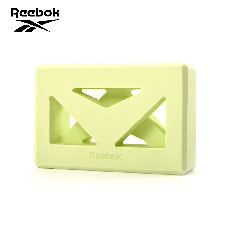 Reebok锐步瑜伽砖高密度儿童舞蹈练功块辅助工具压腿海绵砖泡沫砖