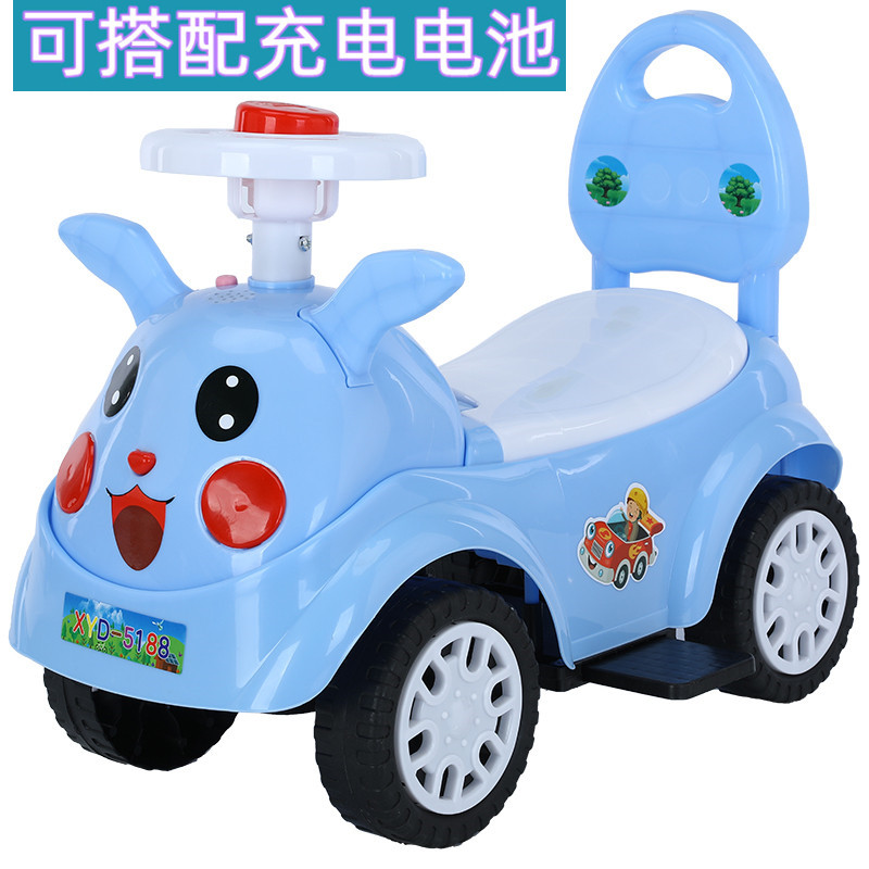 网红宝宝四轮玩具儿童1-3滑行车