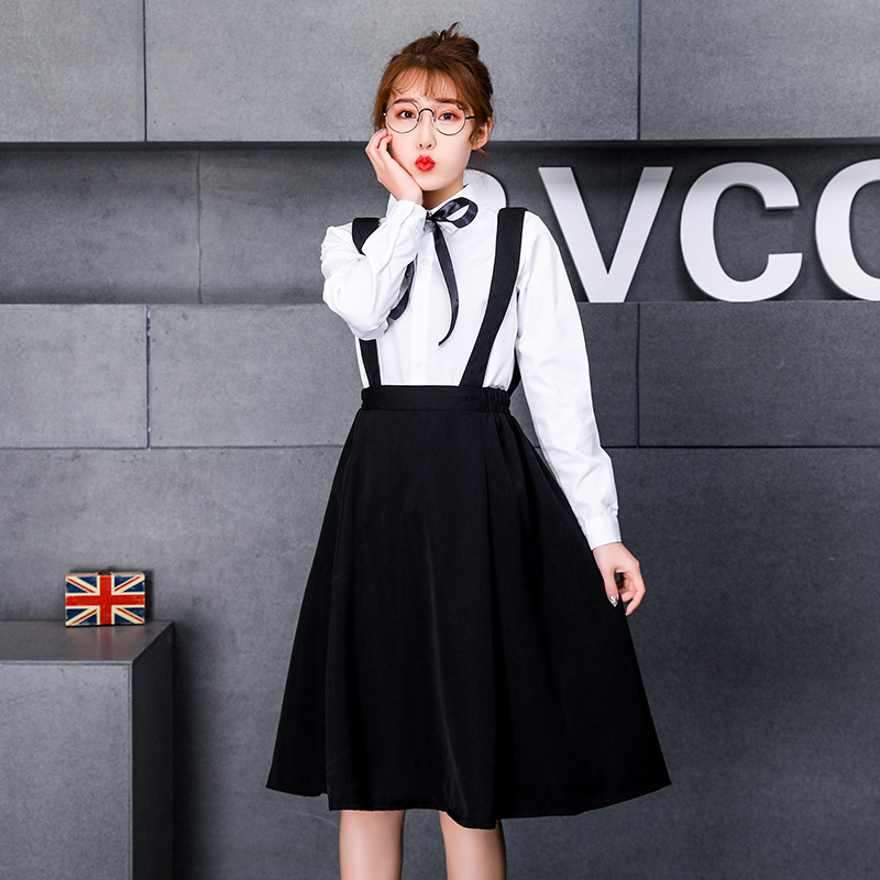 韩版夏季初高中短袖学生校服套装学院风英伦班服男女jk制服毕业照满29.40元可用0.29元优惠券