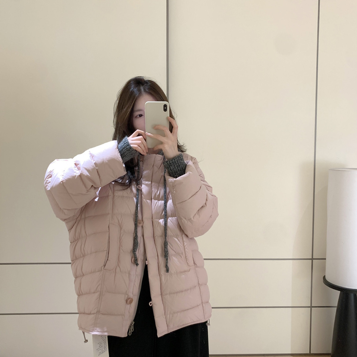 王炸爆款升级羊毛浣熊羽绒服