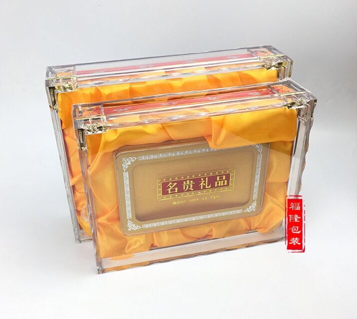 通用名贵石斛亚克力礼品包装盒