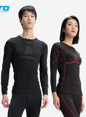 UTO悠途滑雪内衣女运动速干衣男户外爬山徒步排汗保暖内衣套装