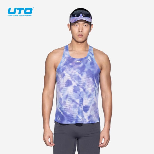 UTO男士马拉松跑步背心