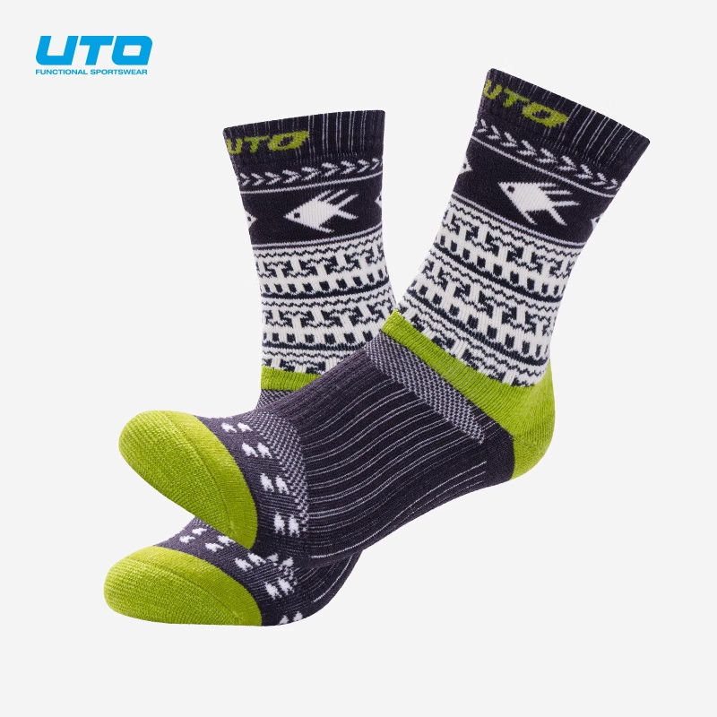 UTO美利奴羊毛徒步袜排汗保暖