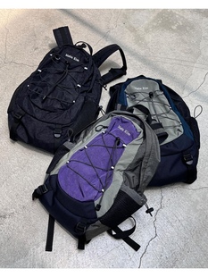 Kconnect MatinKim韩国抽绳复古运动休闲拼色百搭双肩包背包书包