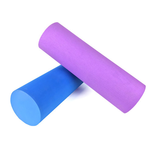 光面迷你瑜伽柱健身泡沫轴初学者肌肉放松柱健身柱10cm直径