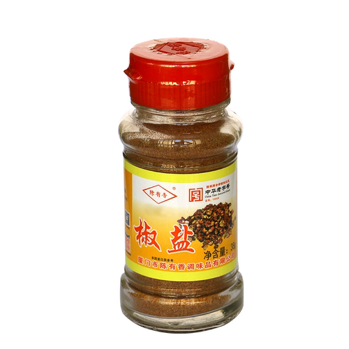 陈有香 椒盐30g花椒盐川味香辛调味料外撒粉烧烤调味蘸料粉调味料