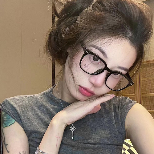 男女通用黑框网红款眼镜框
