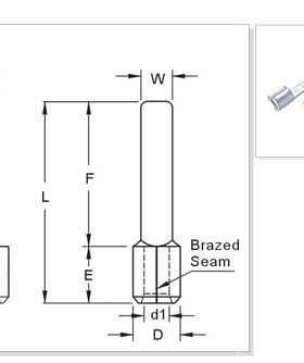 KST健和兴片形裸端子DBNB0.5-8 DBNB1-9/10/11/13/14/18 UL认证