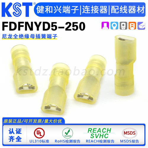 KST健和兴FDFNYD5-250尼龙绝缘UL